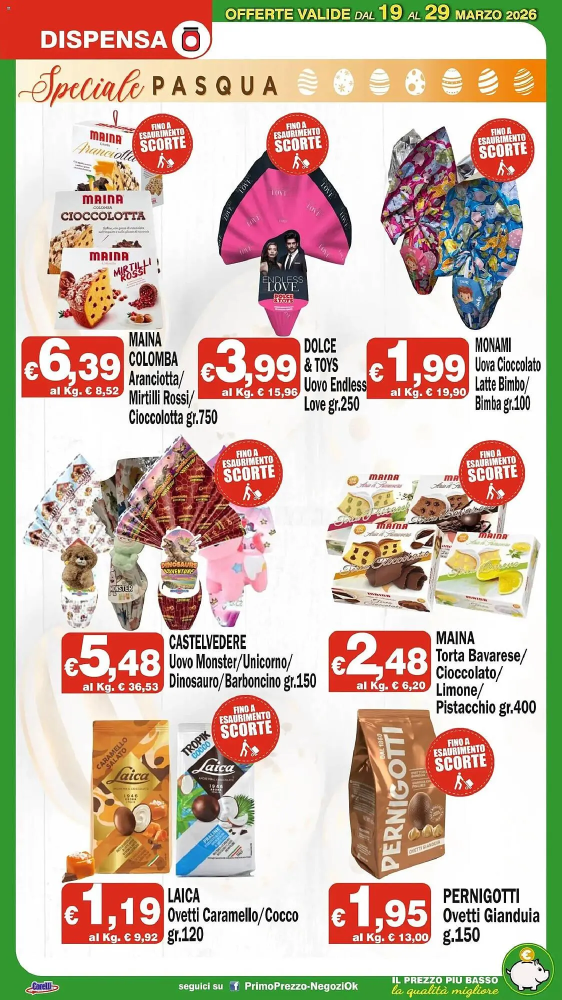 Volantino Primo Prezzo da 19 marzo a 29 marzo di 2026 - Pagina del volantino 21
