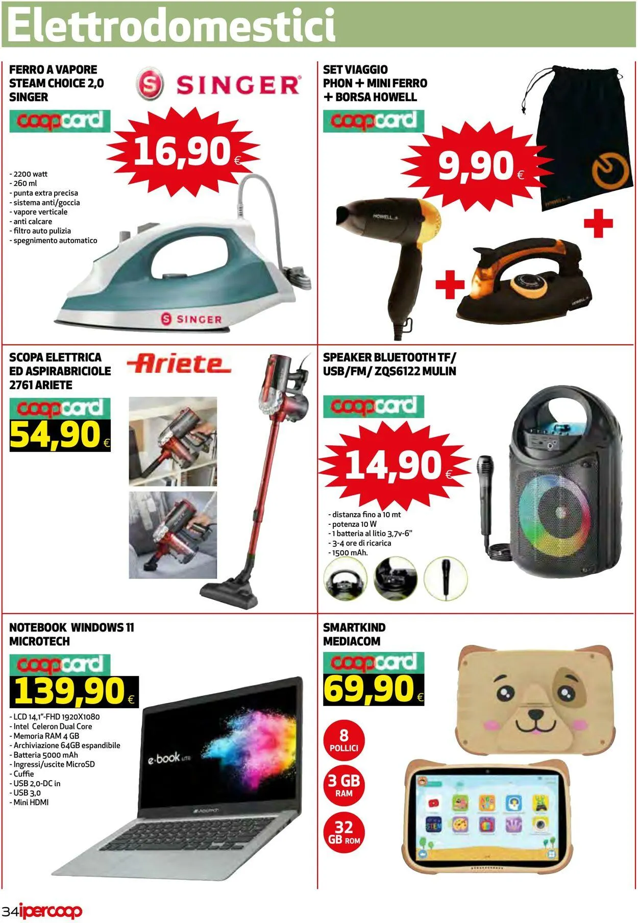 Coop Volantino attuale da 25 luglio a 5 agosto di 2025 - Pagina del volantino 34