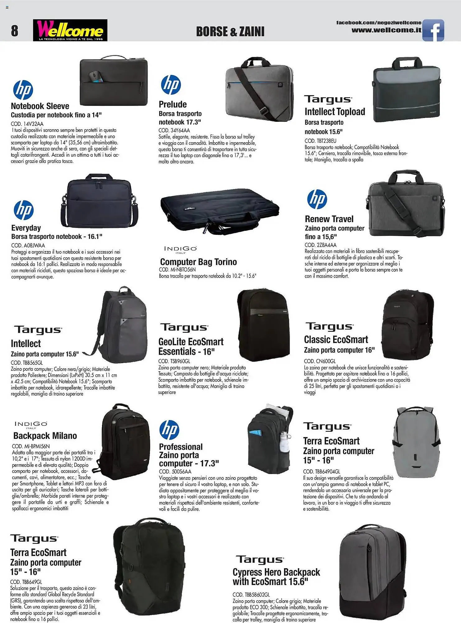 Volantino Wellcome da 23 dicembre a 14 gennaio di 2026 - Pagina del volantino 8