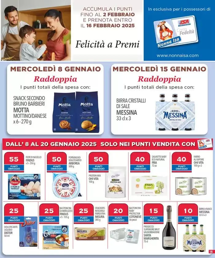 Al costo da 8 gennaio a 20 gennaio di 2025 - Pagina del volantino 15