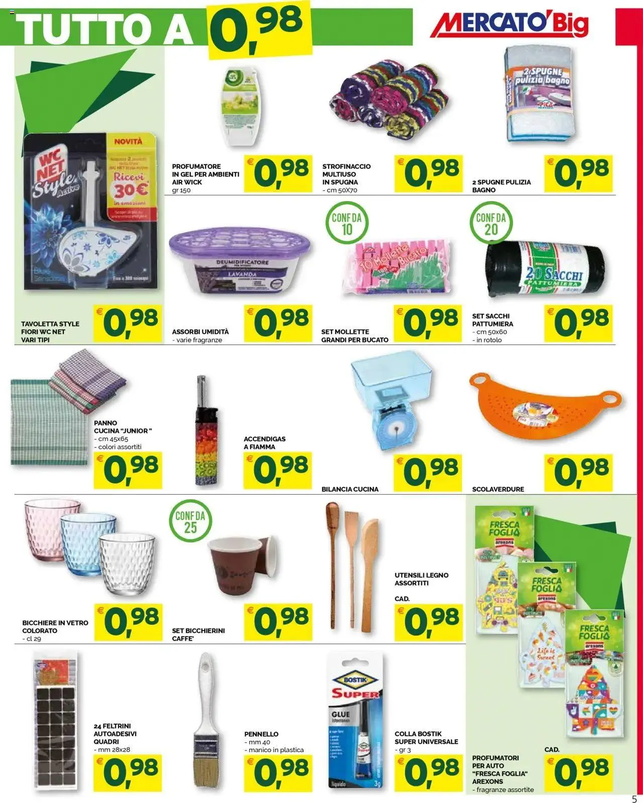 Volantino Mercatò Big da 19 settembre a 2 ottobre di 2024 - Pagina del volantino 5