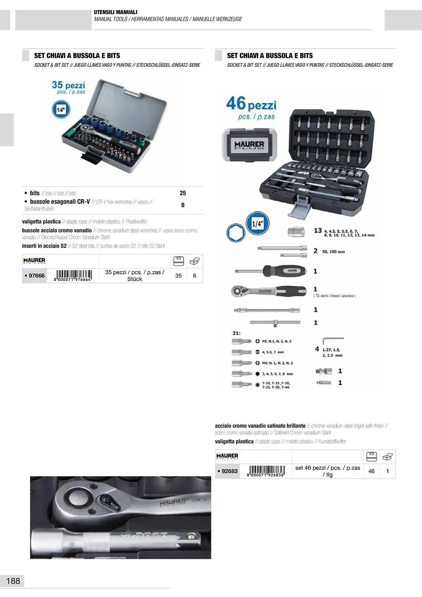 Volantino Maurer da 10 gennaio a 30 giugno di 2024 - Pagina del volantino 189