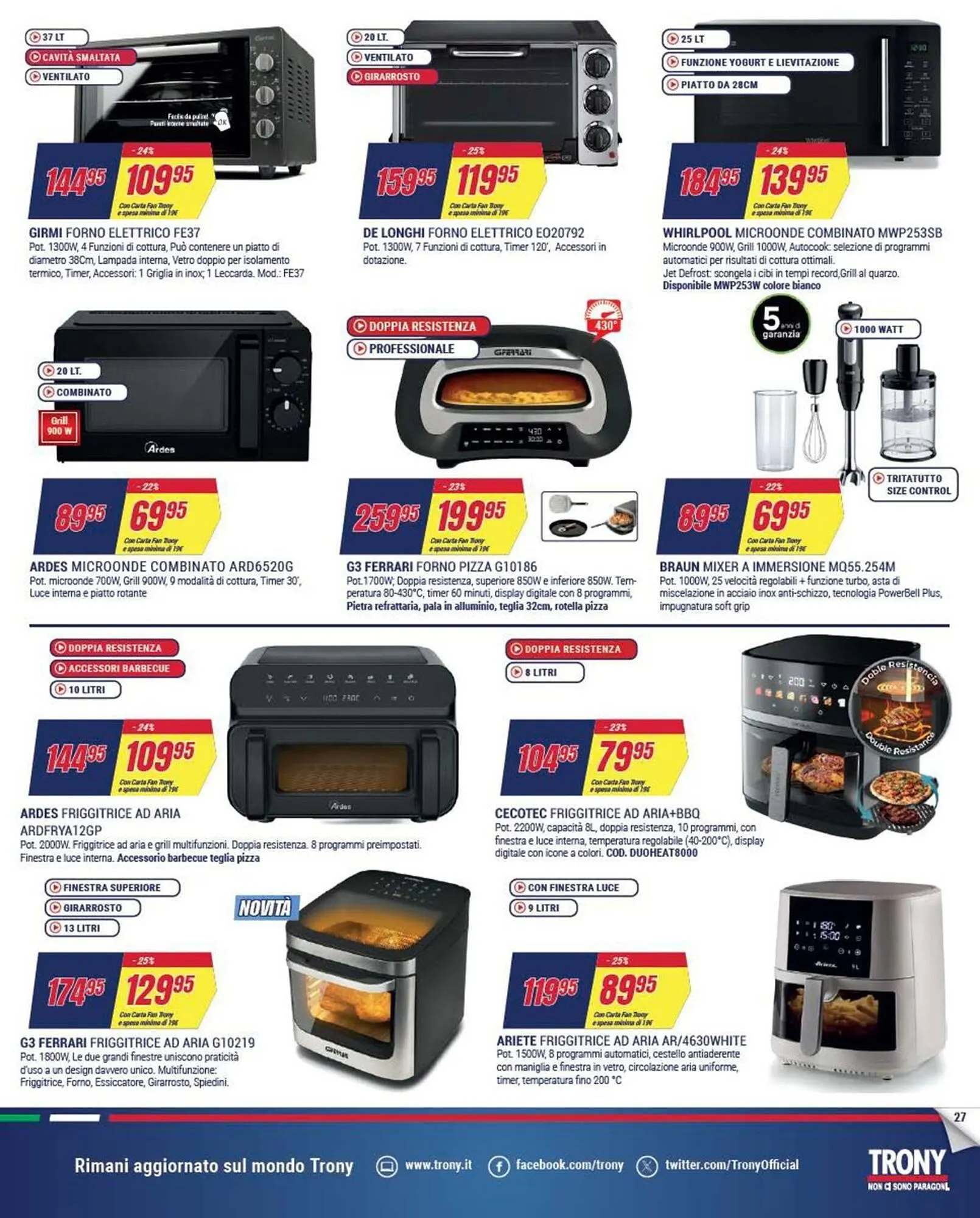 Volantino Trony da 27 dicembre a 14 gennaio di 2026 - Pagina del volantino 27