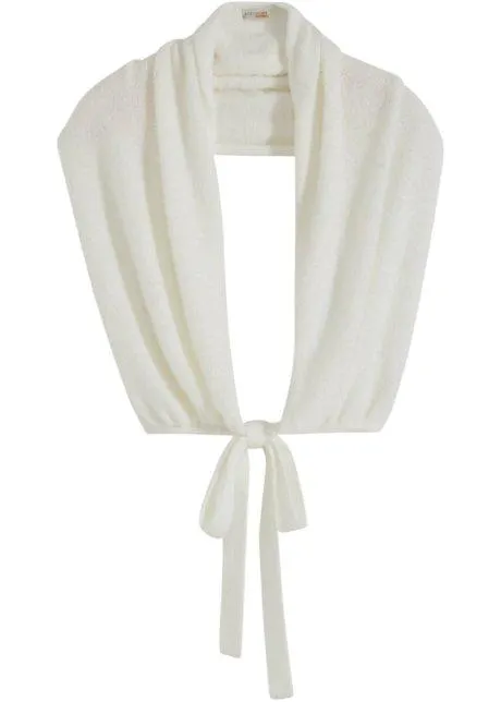 Mantella in maglia da annodare