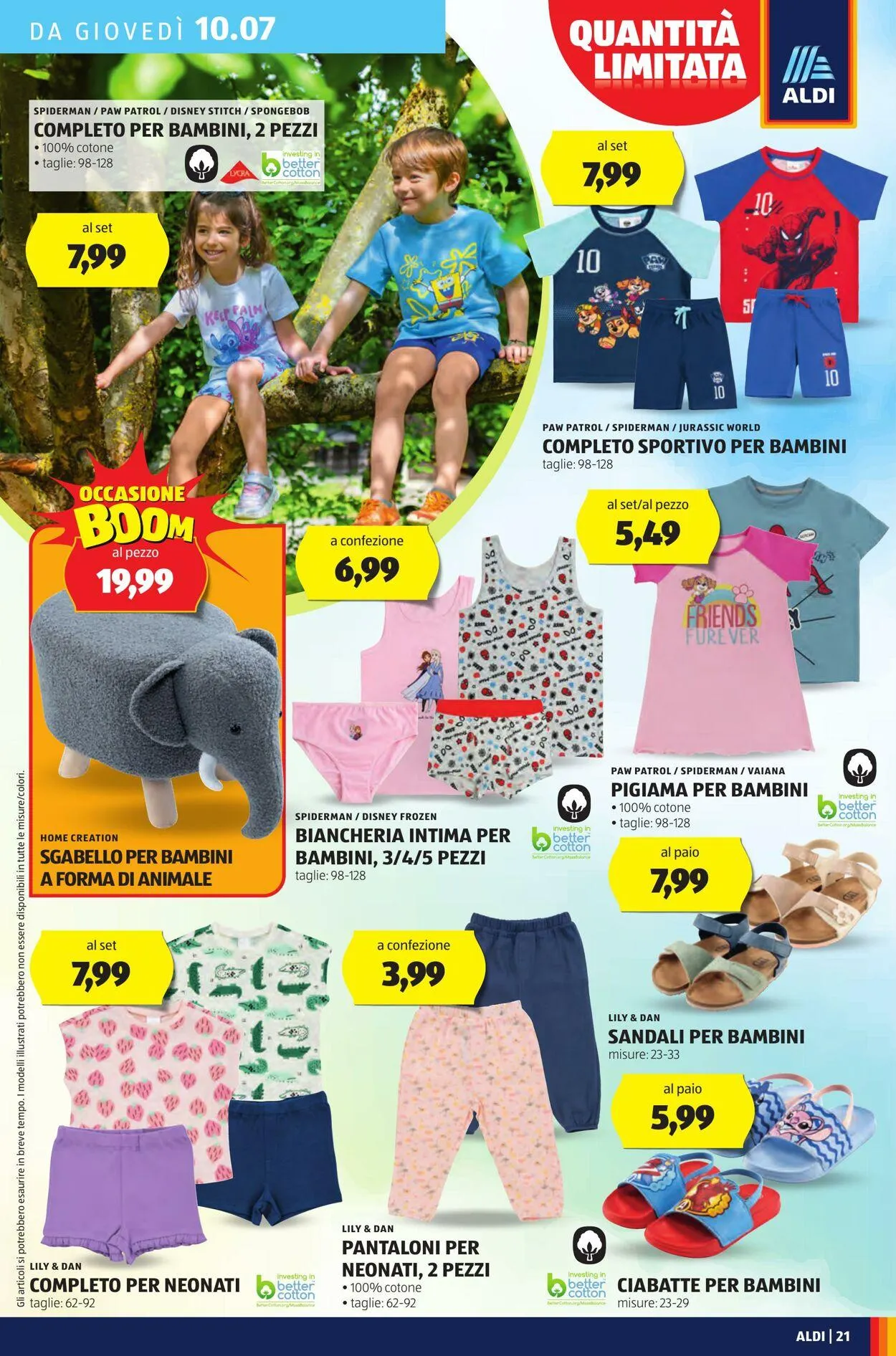 Aldi Volantino attuale da 7 luglio a 13 luglio di 2025 - Pagina del volantino 21