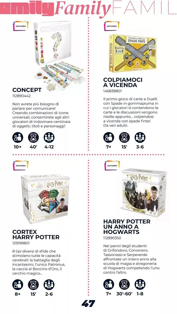 Catalogo Giochi di Società da 1 marzo a 15 marzo di 2025 - Pagina del volantino 47