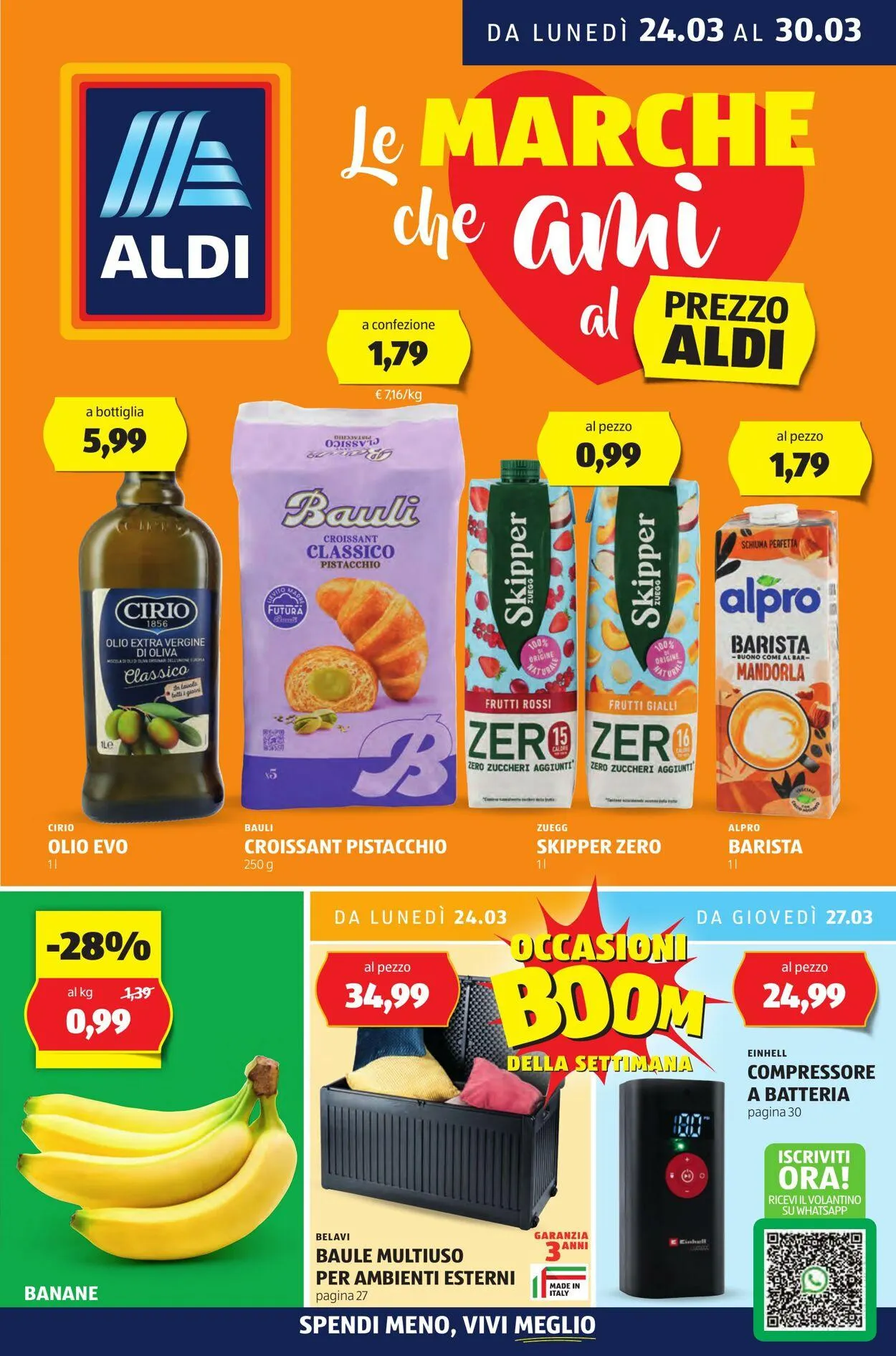 Aldi Volantino attuale da 24 marzo a 30 marzo di 2025 - Pagina del volantino 1