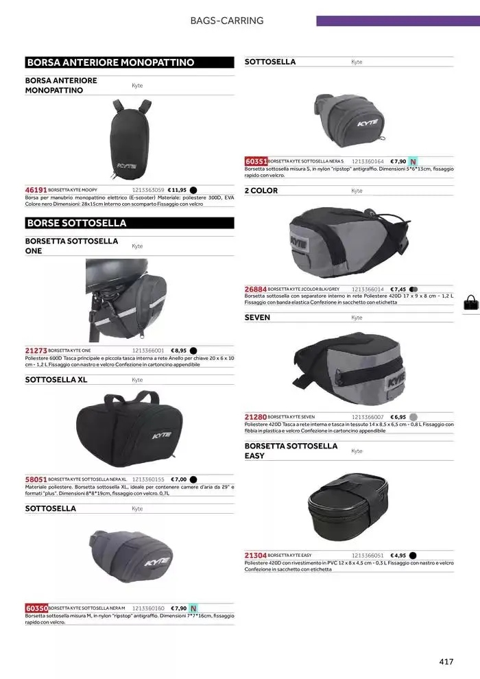 Catalogo ricambi ed accessori da 20 novembre a 31 dicembre di 2025 - Pagina del volantino 301