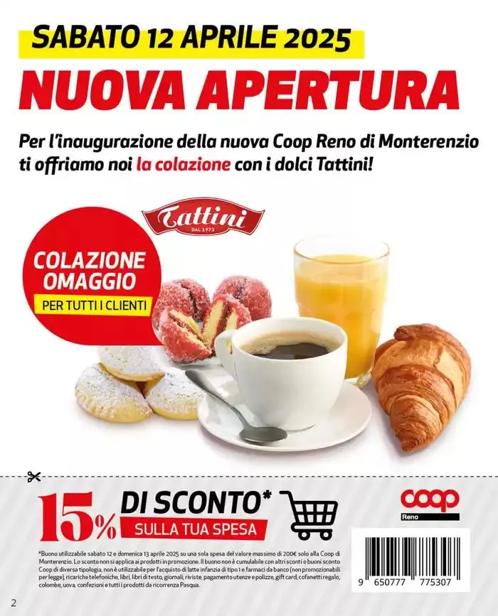 Nuova apertura da 12 aprile a 22 aprile di 2025 - Pagina del volantino 2