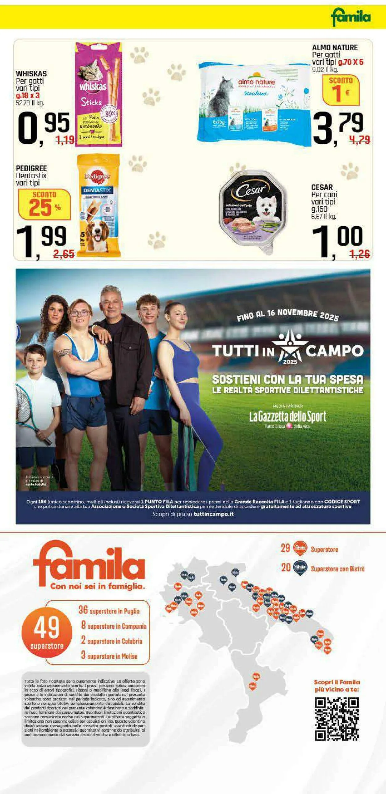 Famila Volantino attuale da 2 ottobre a 11 ottobre di 2025 - Pagina del volantino 34
