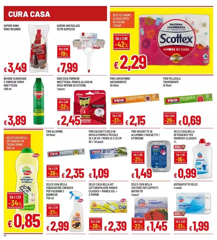 Grandi sconti grandi formati da 5 maggio a 14 maggio di 2025 - Pagina del volantino 22