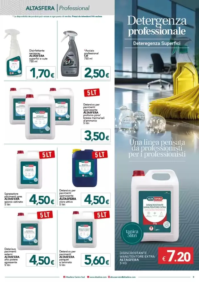 Detergenza professionale da 3 marzo a 30 marzo di 2025 - Pagina del volantino 3