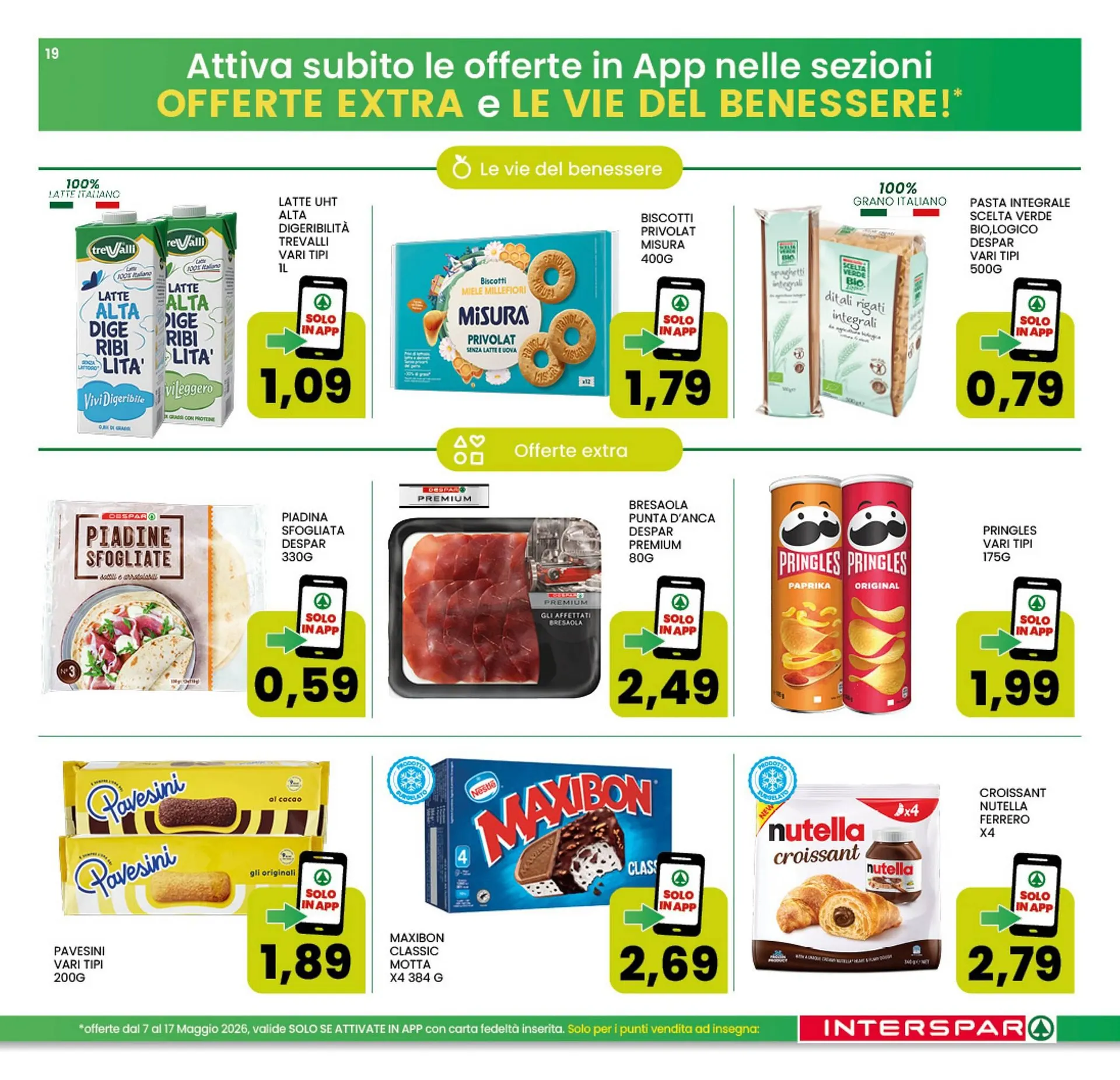 Volantino Iperspar da 14 maggio a 17 maggio di 2026 - Pagina del volantino 19