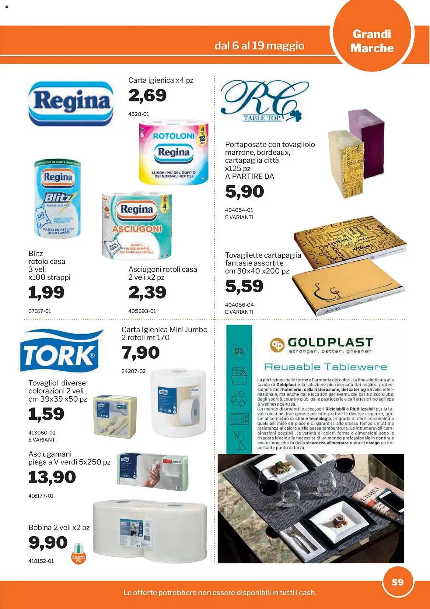 Volantino GrosMarket da 6 maggio a 19 maggio di 2026 - Pagina del volantino 59