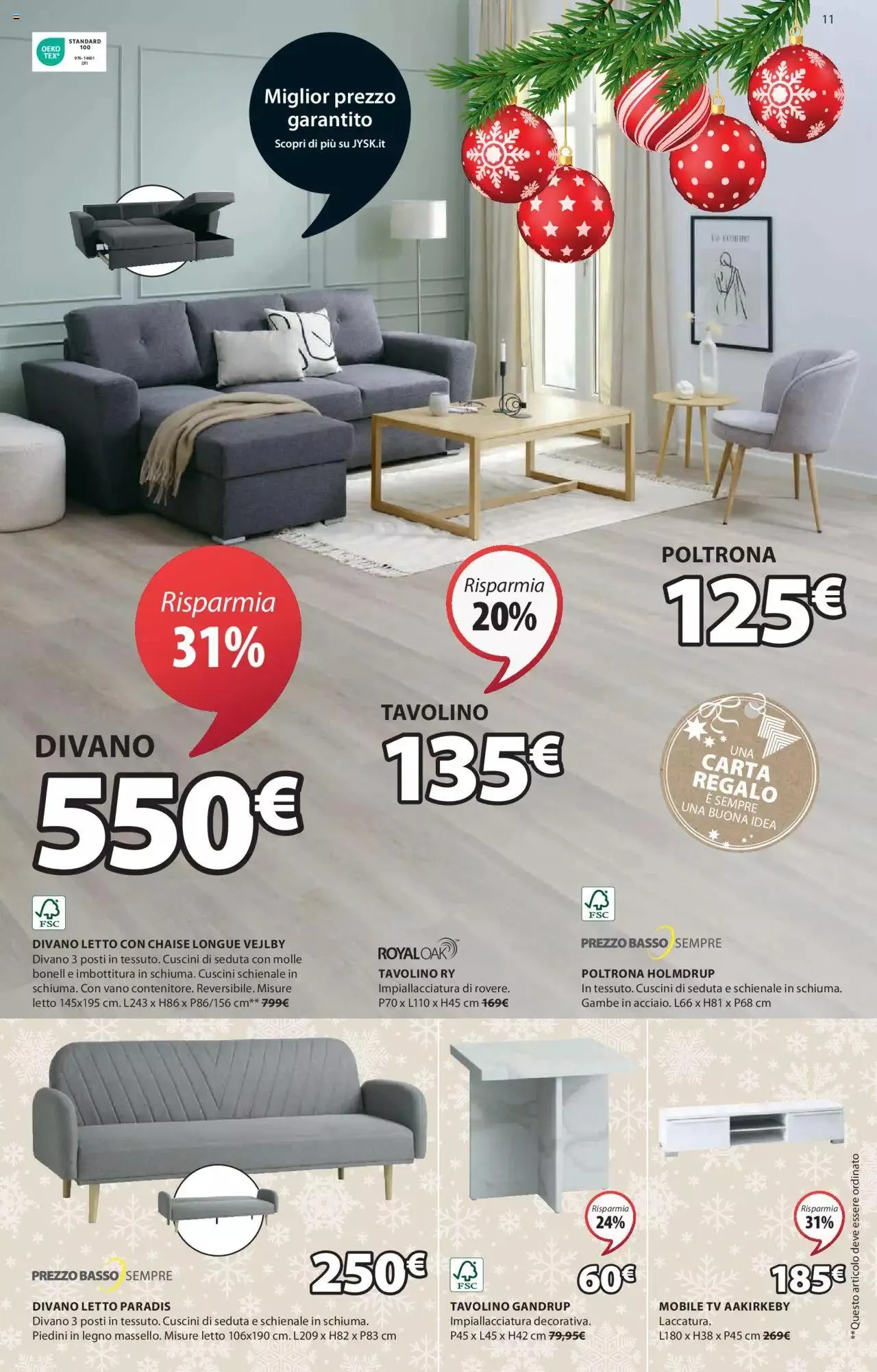 Volantino JYSK da 20 novembre a 4 gennaio di 2024 - Pagina del volantino 12