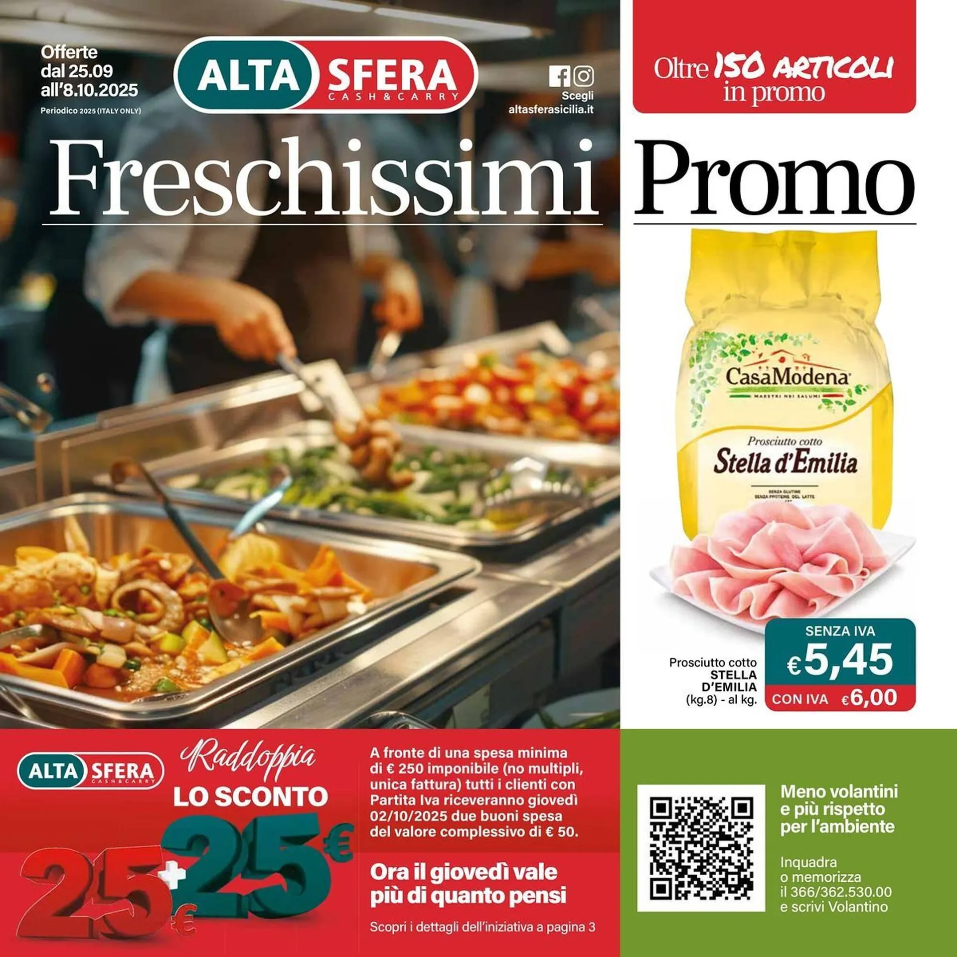 Volantino Altasfera da 25 settembre a 8 ottobre di 2025 - Pagina del volantino 1