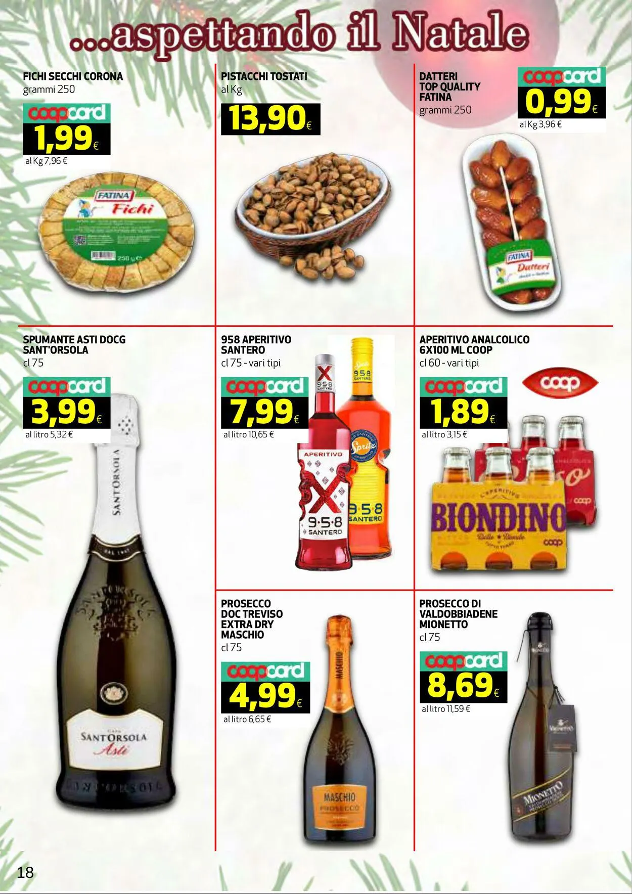 Coop Volantino attuale da 30 novembre a 10 dicembre di 2023 - Pagina del volantino 18