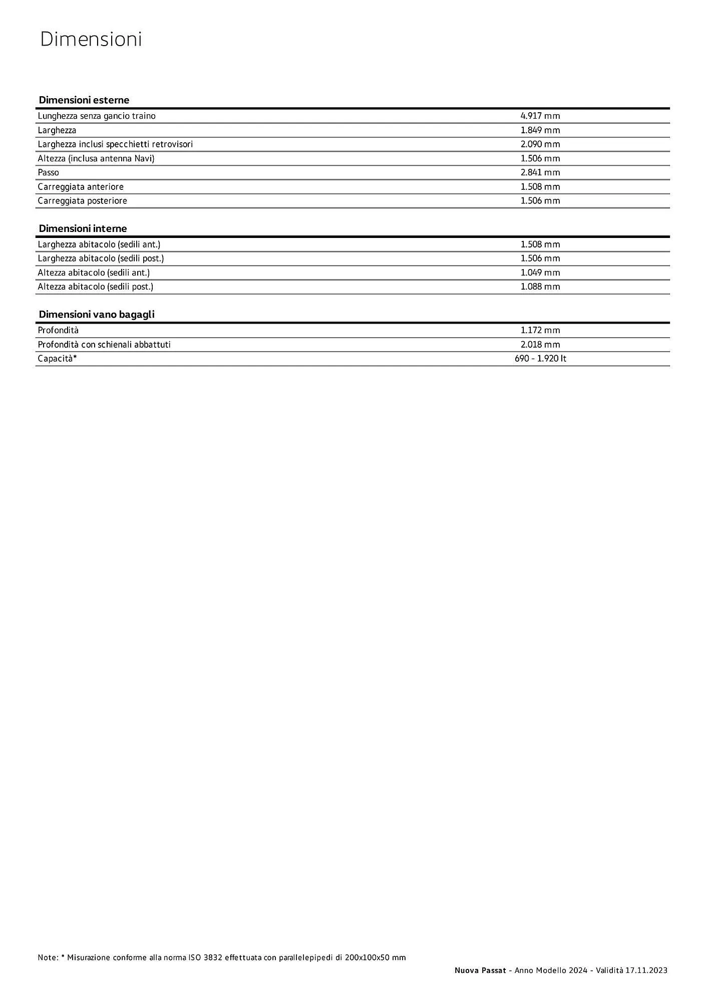 Volantino Volkswagen Nuova Passat e Nuova Passat eTSI da 3 gennaio a 4 gennaio di 2025 - Pagina del volantino 12