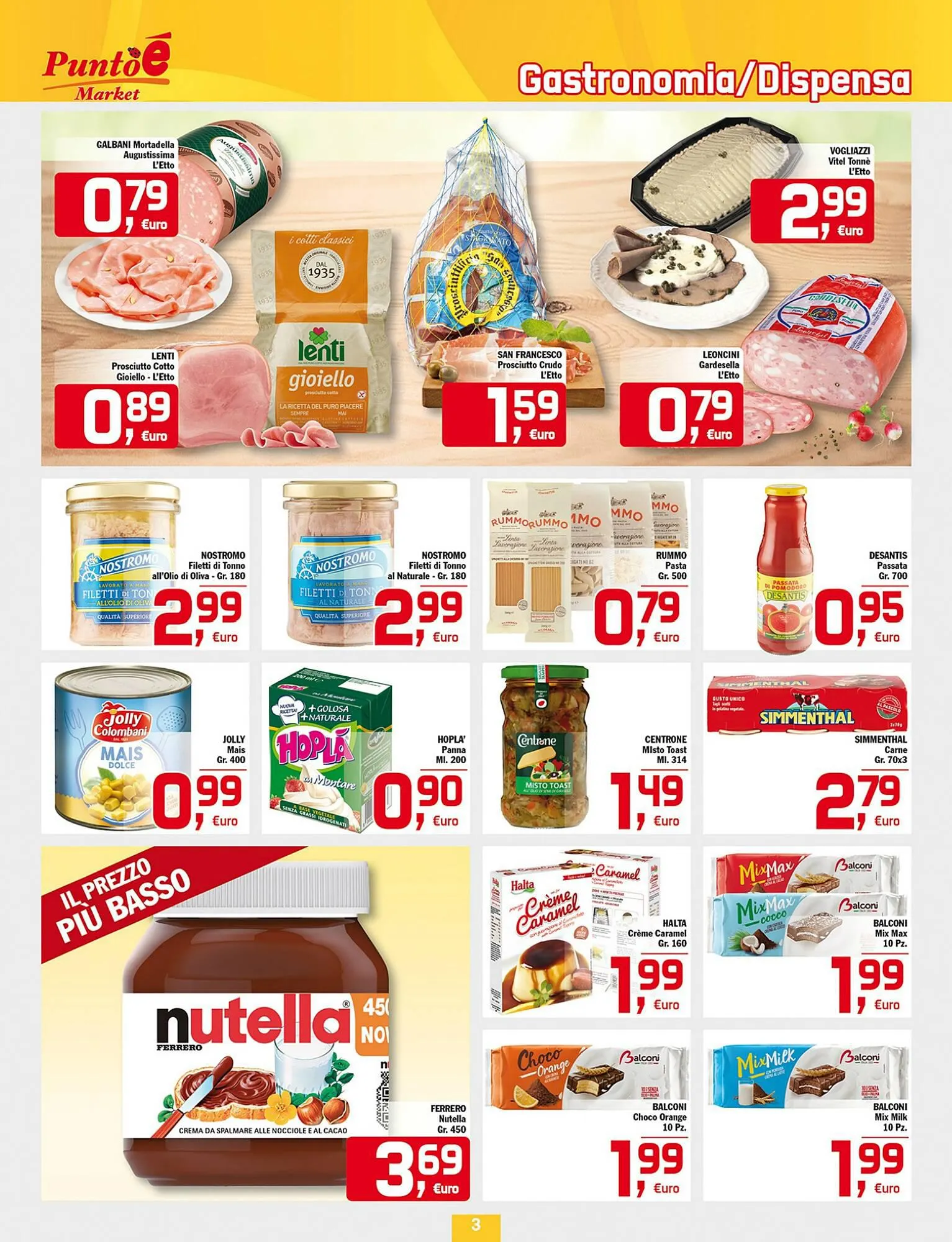 Volantino Punto é market da 27 dicembre a 7 gennaio di 2024 - Pagina del volantino 3