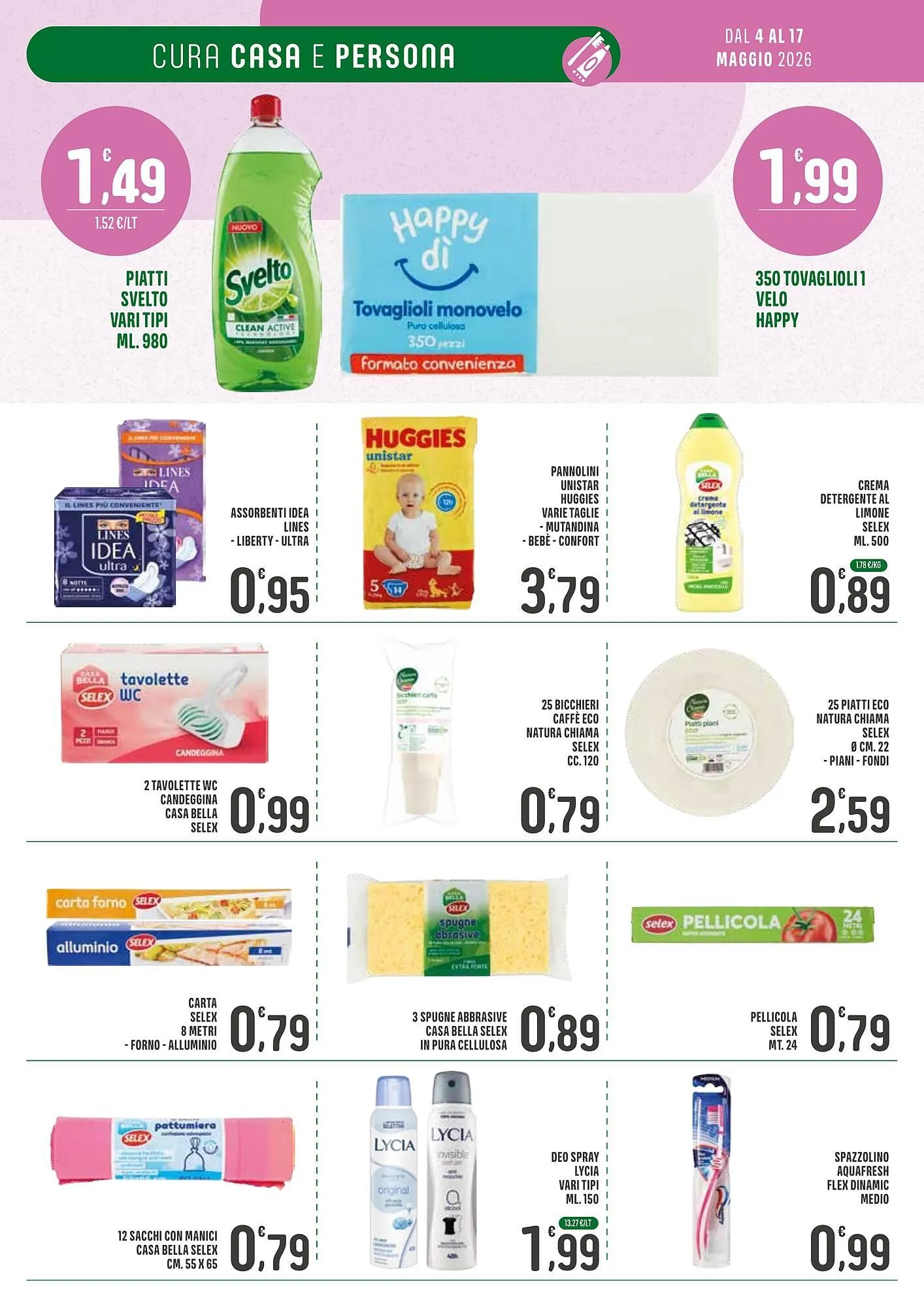 Volantino La Mimosa Supermercati da 4 maggio a 17 maggio di 2026 - Pagina del volantino 15
