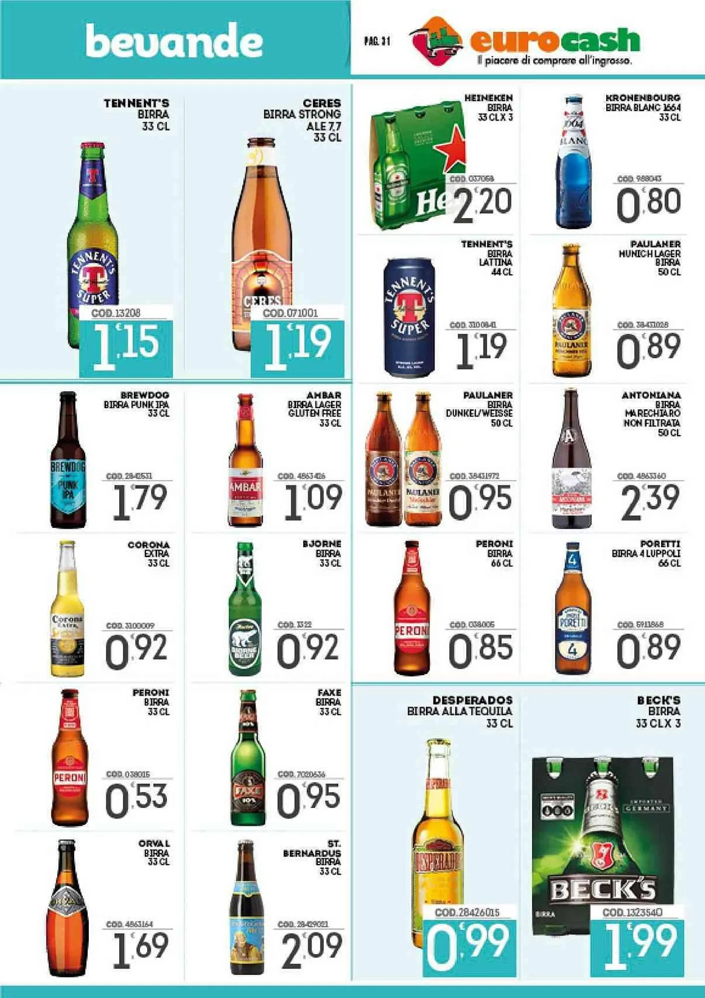 Volantino Eurocash da 3 gennaio a 21 gennaio di 2024 - Pagina del volantino 31