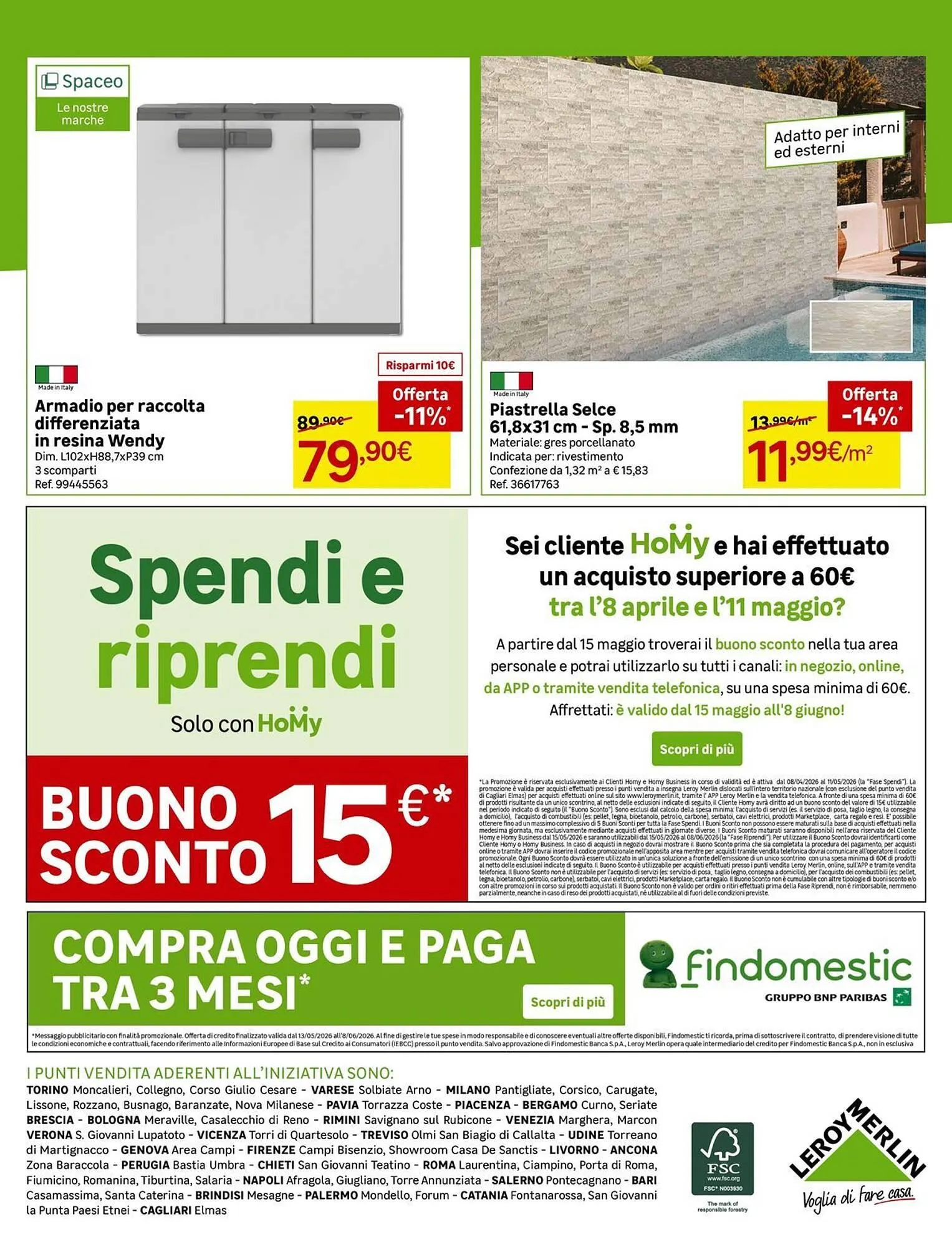 Volantino Leroy Merlin da 13 maggio a 8 giugno di 2026 - Pagina del volantino 20