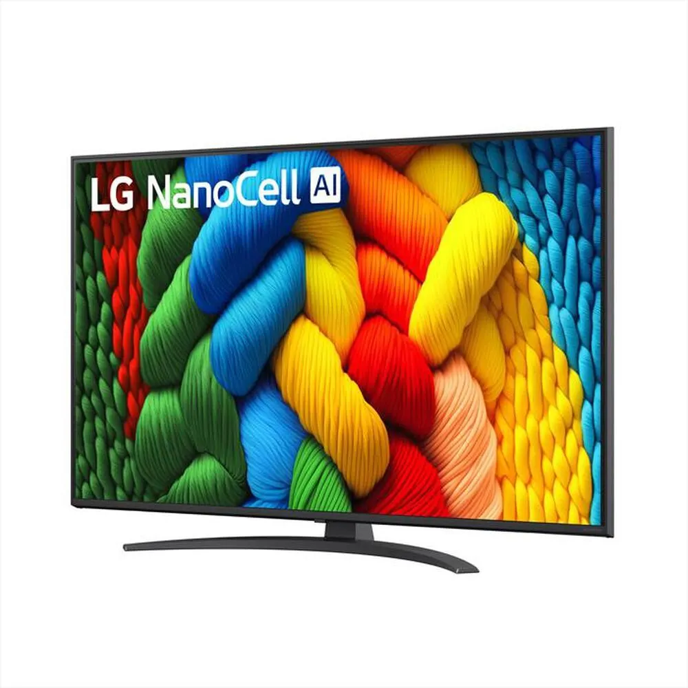 LG - Smart TV Nanocell UHD 4K 50" 50NANO81A6A-Charcoal Black