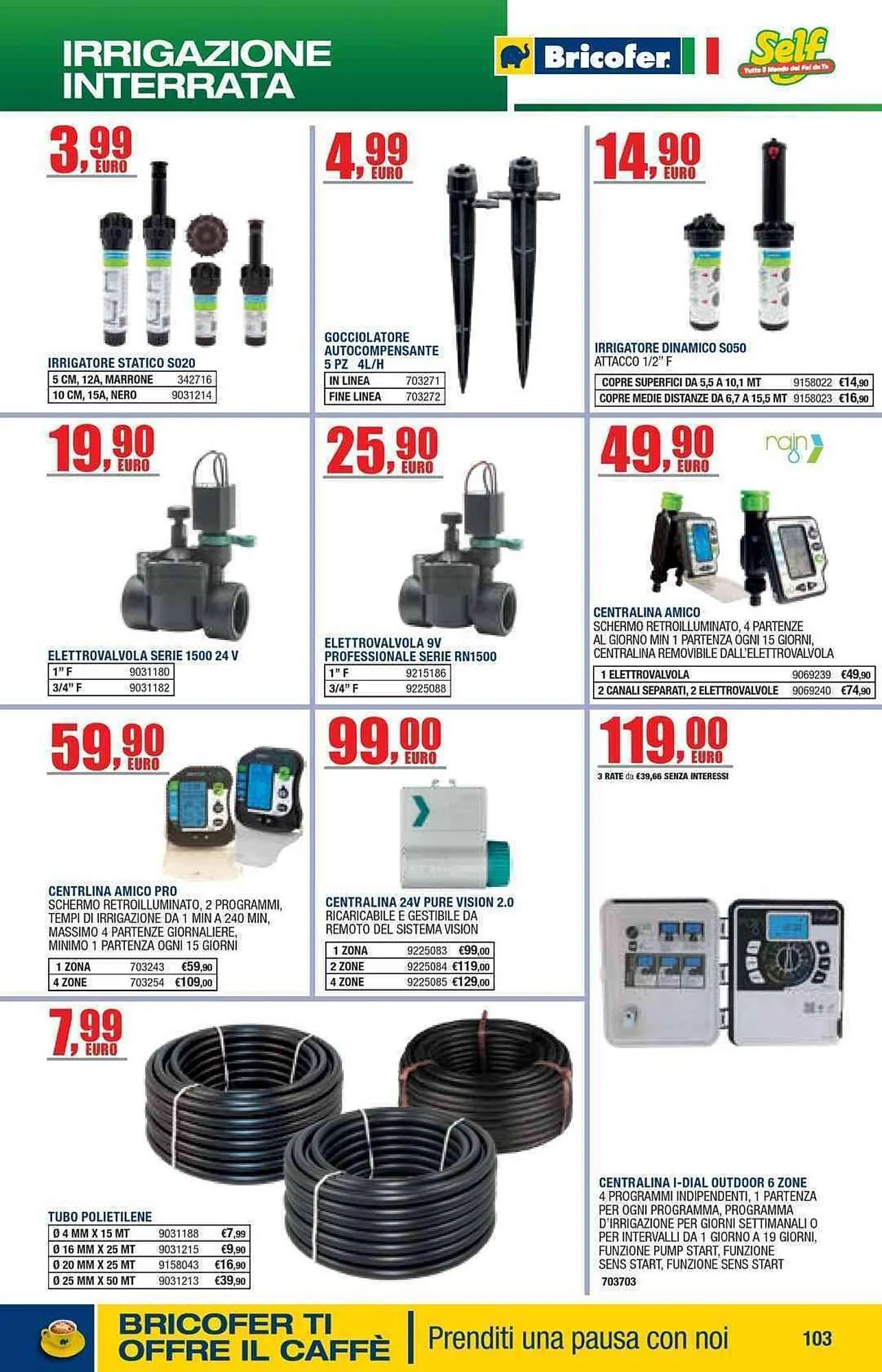 Volantino Bricofer da 24 marzo a 31 agosto di 2026 - Pagina del volantino 103