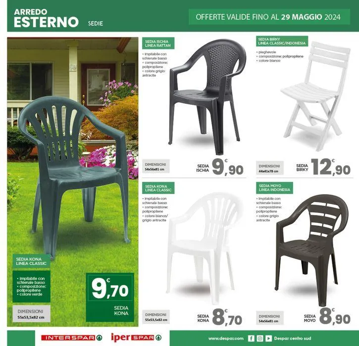 Arredo esterno da 29 aprile a 29 maggio di 2024 - Pagina del volantino 4