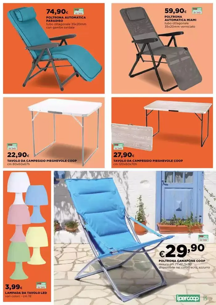 Catalogo Primavera da 10 aprile a 2 giugno di 2025 - Pagina del volantino 15