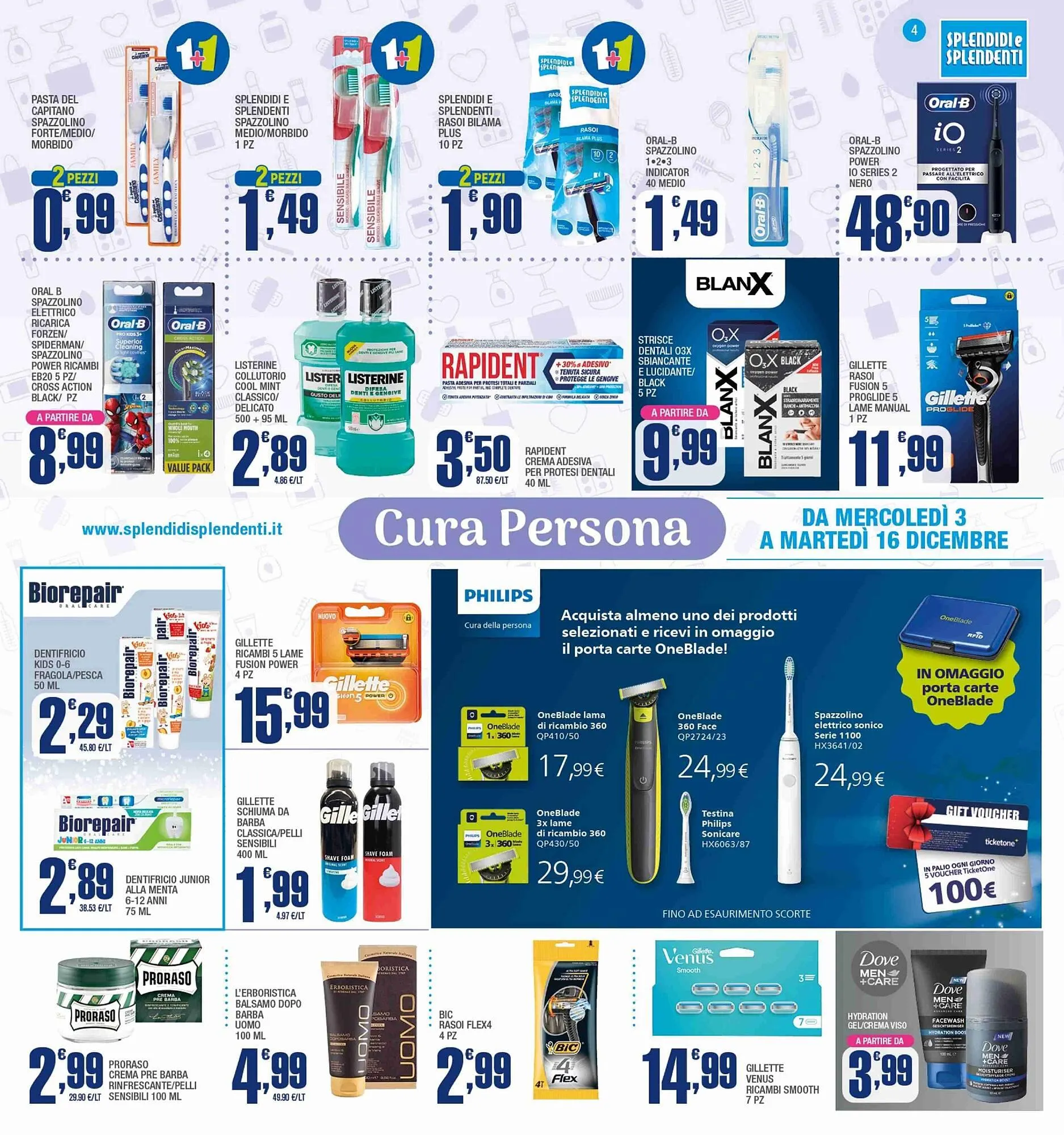 Volantino Splendidi e Splendenti da 3 dicembre a 16 dicembre di 2025 - Pagina del volantino 4