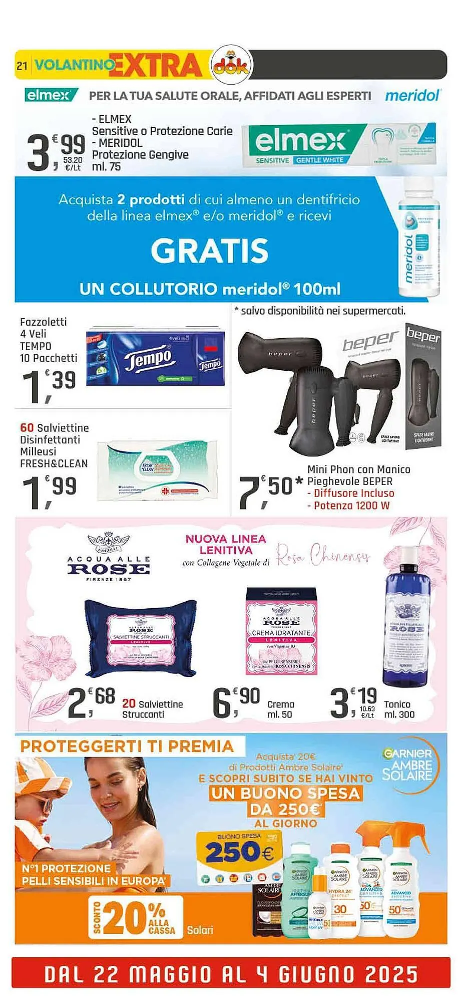 Volantino Supermercati Dok da 22 maggio a 4 giugno di 2025 - Pagina del volantino 21