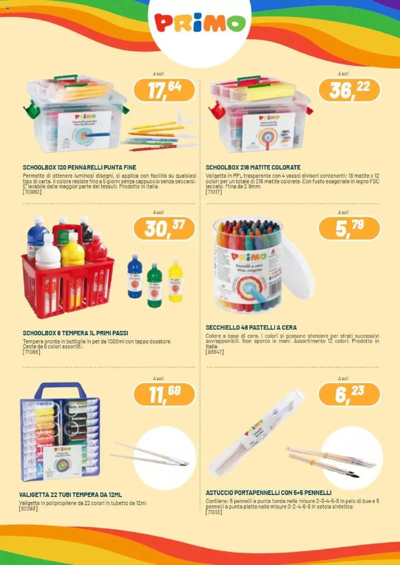 Volantino Buffetti da 1 luglio a 30 settembre di 2023 - Pagina del volantino 7