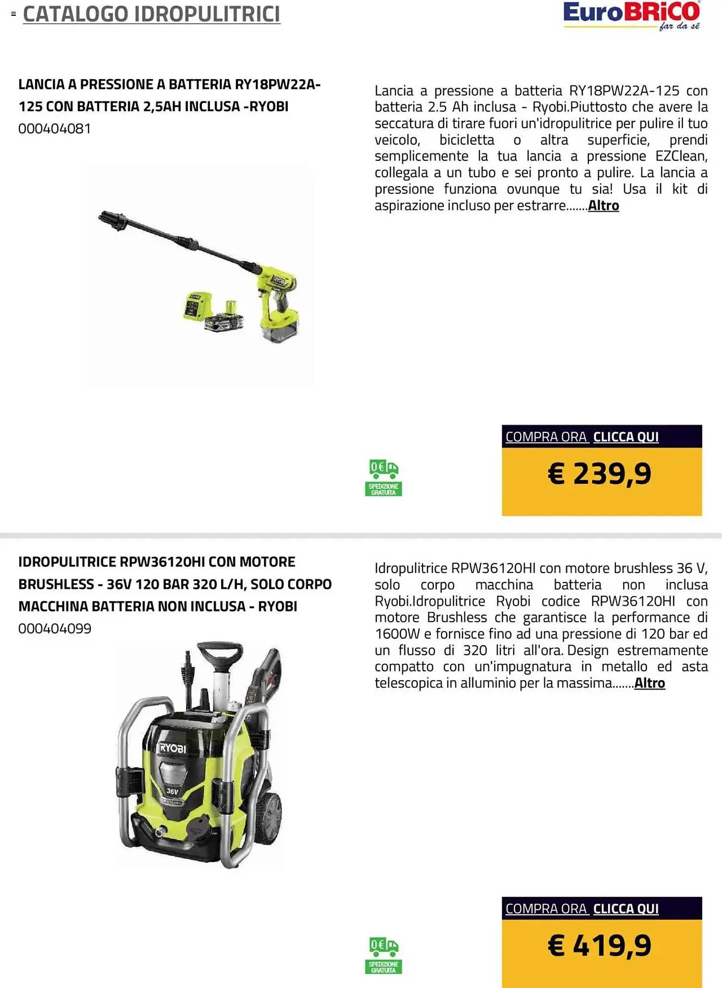 Volantino Eurobrico da 23 luglio a 31 dicembre di 2025 - Pagina del volantino 50