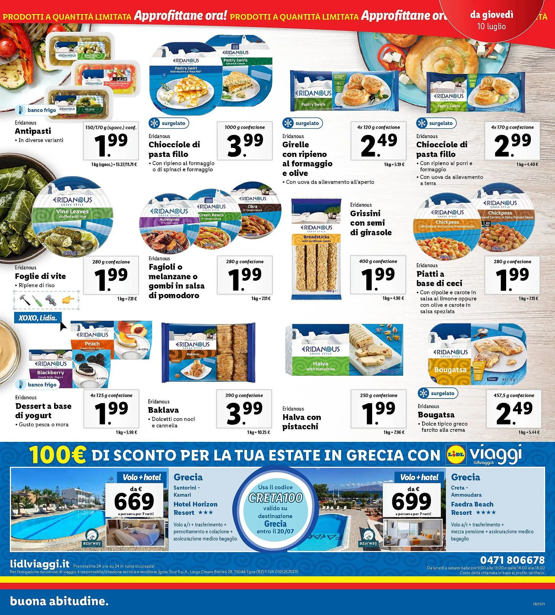 Volantino Lidl da 3 luglio a 13 luglio di 2025 - Pagina del volantino 21