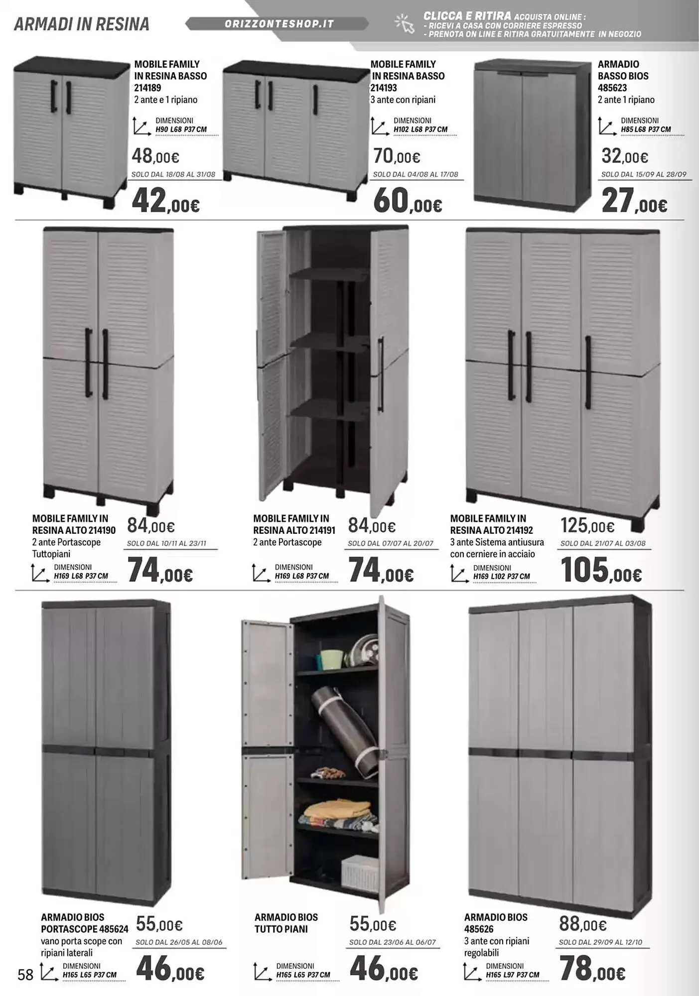 Volantino Orizzonte da 9 maggio a 7 dicembre di 2025 - Pagina del volantino 58