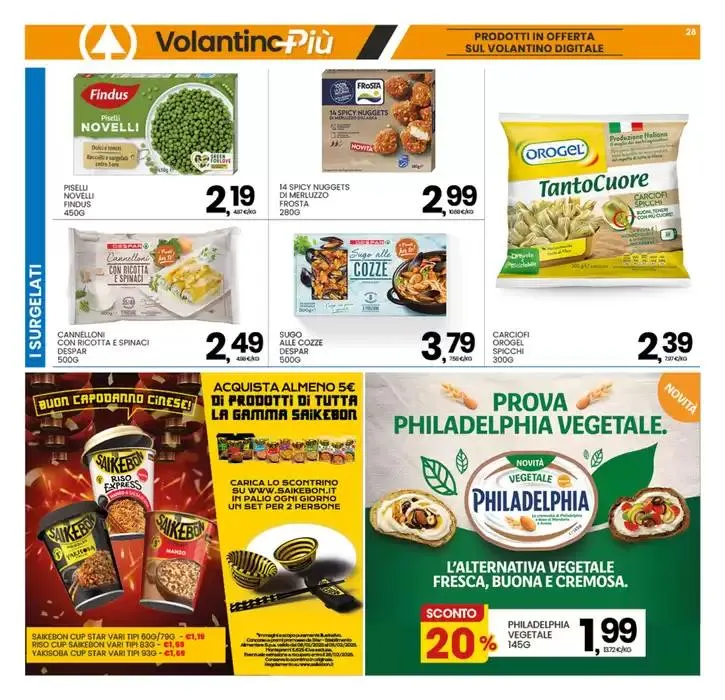 Sconti fino al 50% da 20 gennaio a 25 gennaio di 2025 - Pagina del volantino 28