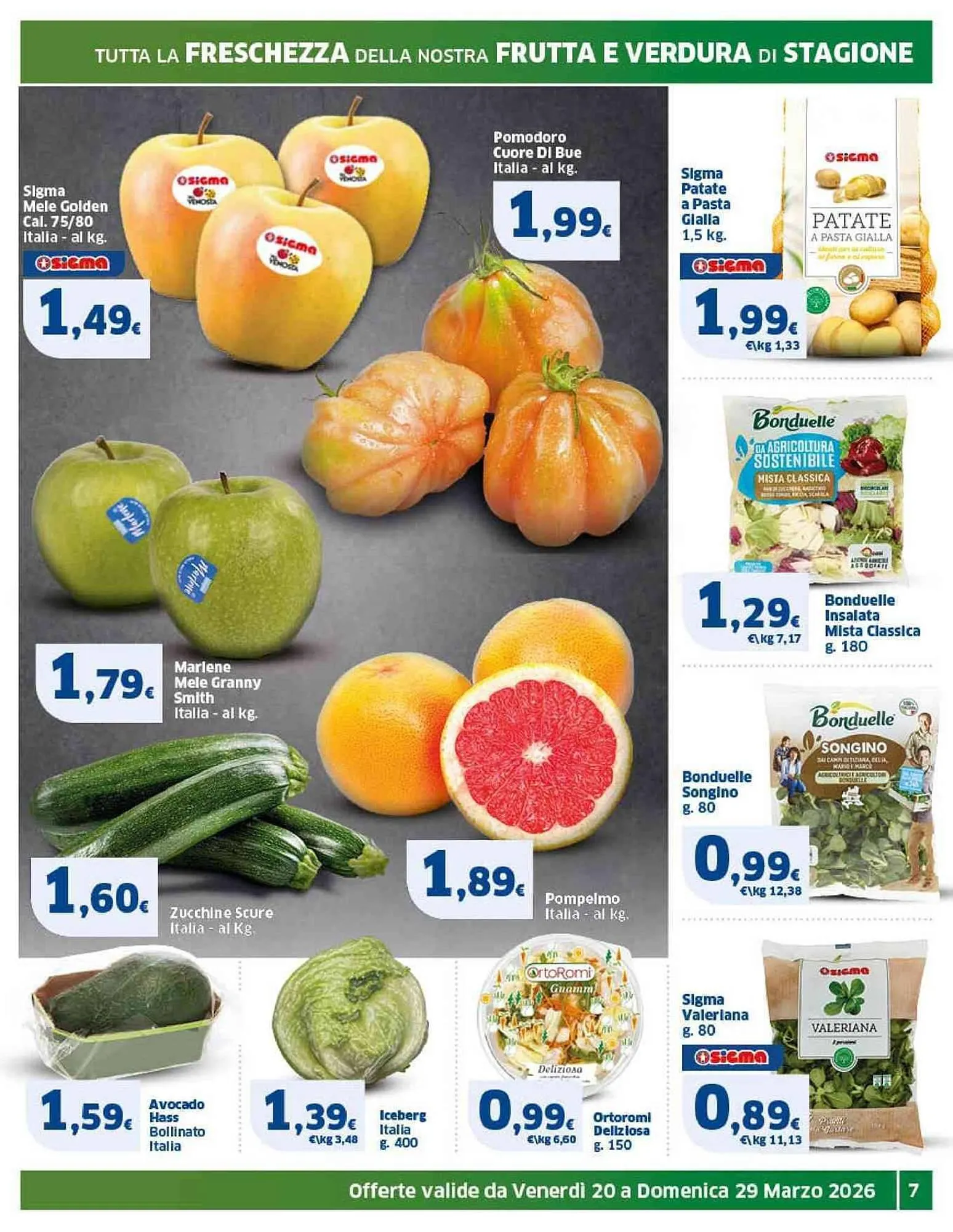 Volantino Sigma da 20 marzo a 29 marzo di 2026 - Pagina del volantino 7