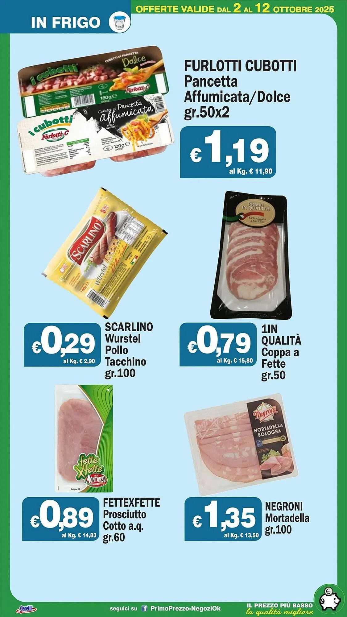 Volantino Primo Prezzo da 2 ottobre a 12 ottobre di 2025 - Pagina del volantino 37