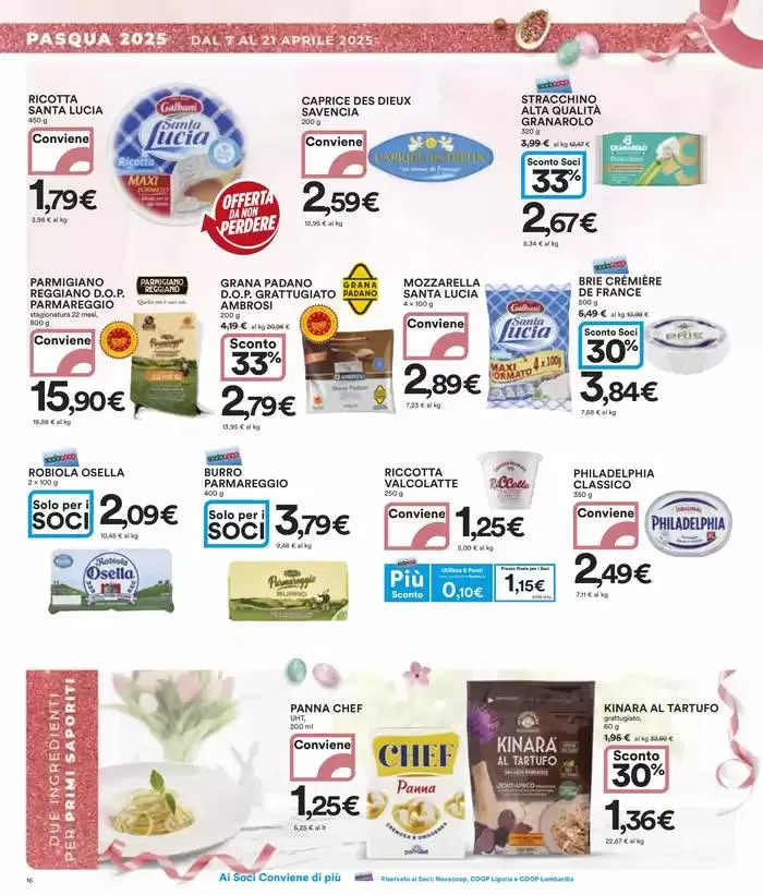 40 prodotti al 40% di sconto da 7 aprile a 21 aprile di 2025 - Pagina del volantino 16
