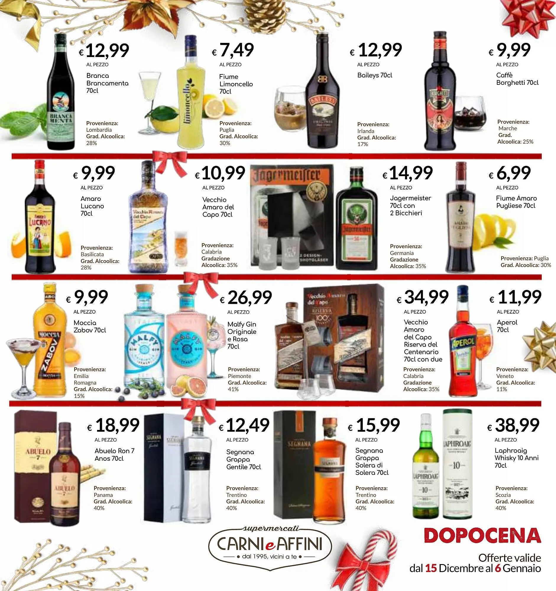 Volantino Carni e Affini Supermercati da 15 dicembre a 6 gennaio di 2024 - Pagina del volantino 17