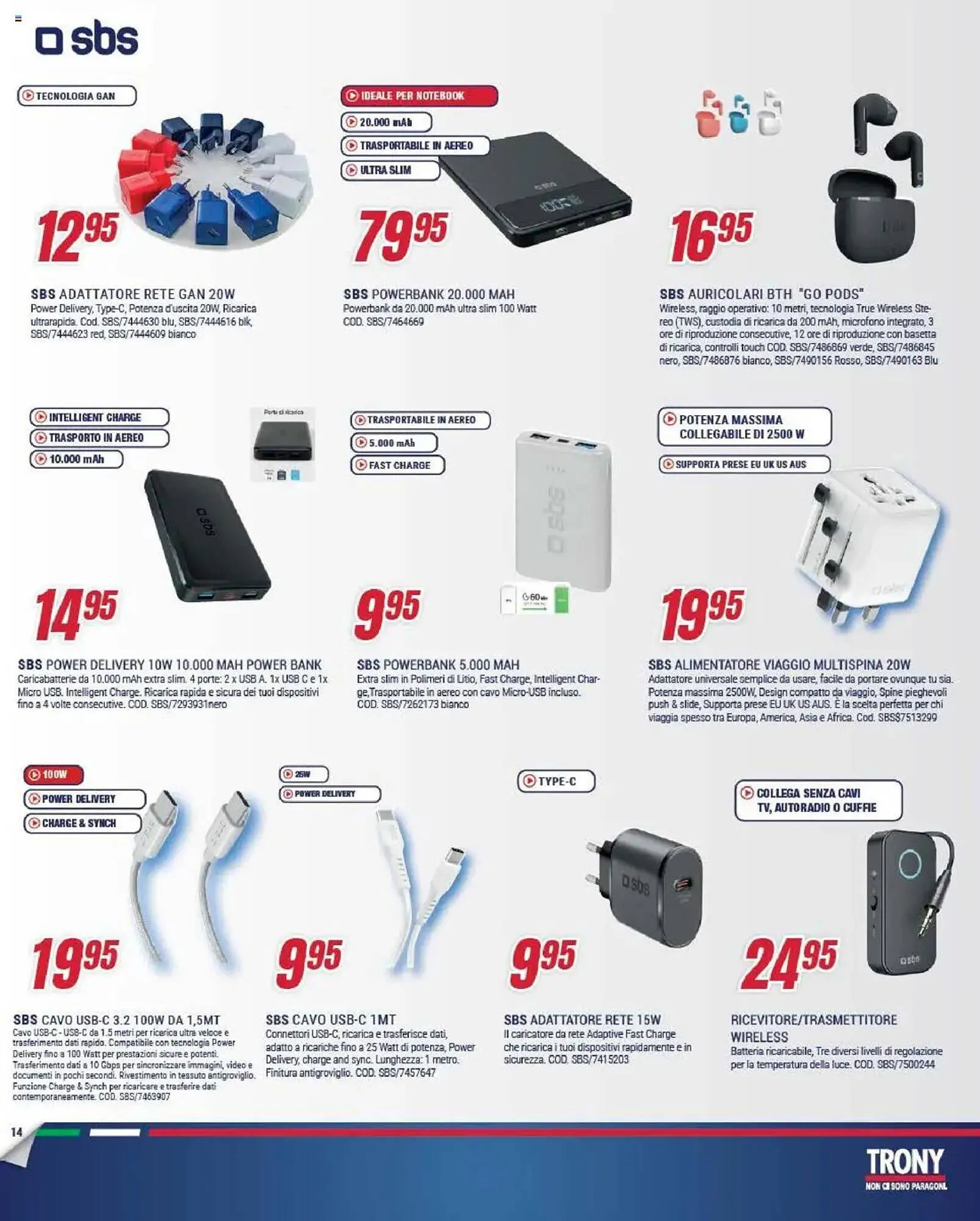 Volantino Trony da 17 ottobre a 29 ottobre di 2025 - Pagina del volantino 14