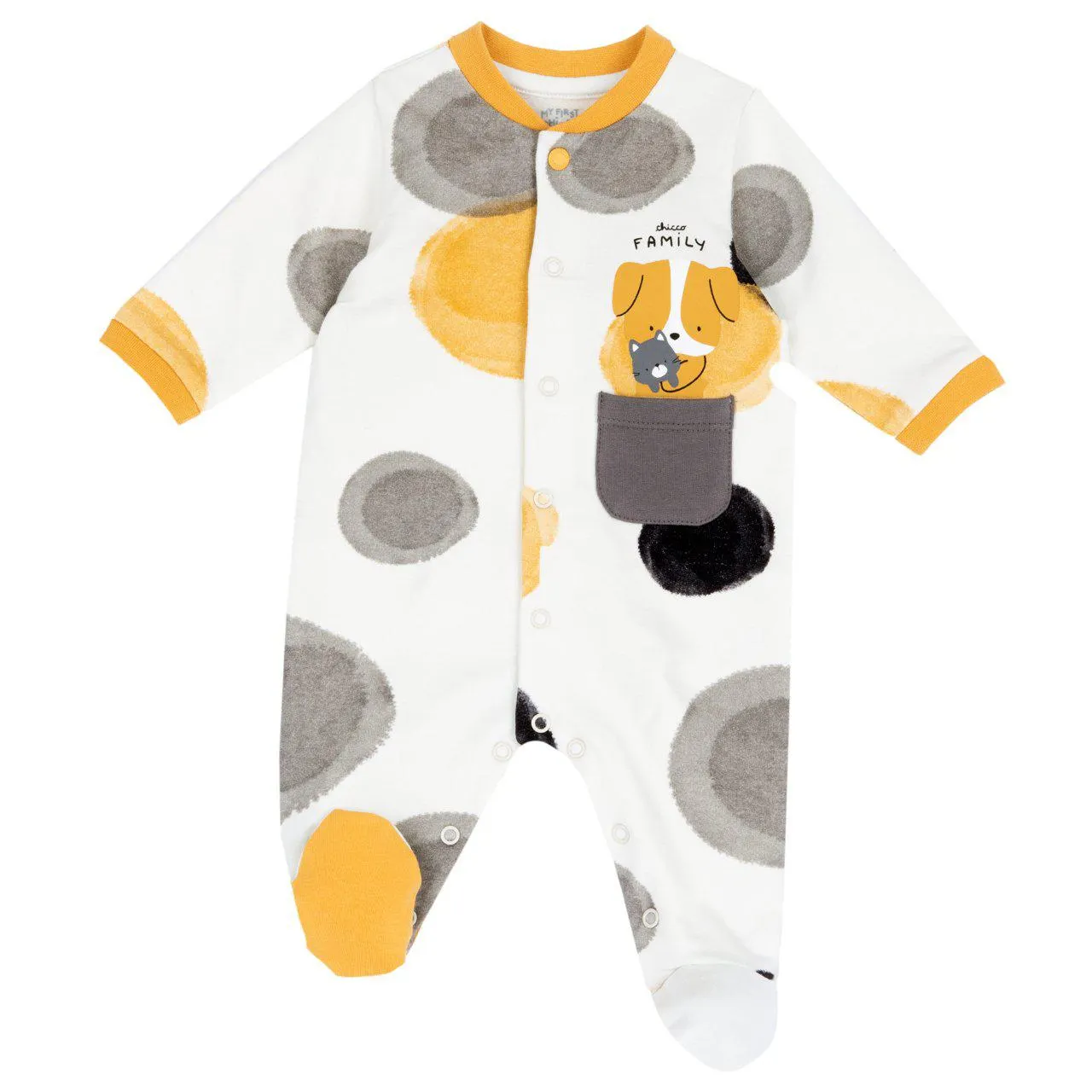 Tutina aperta davanti