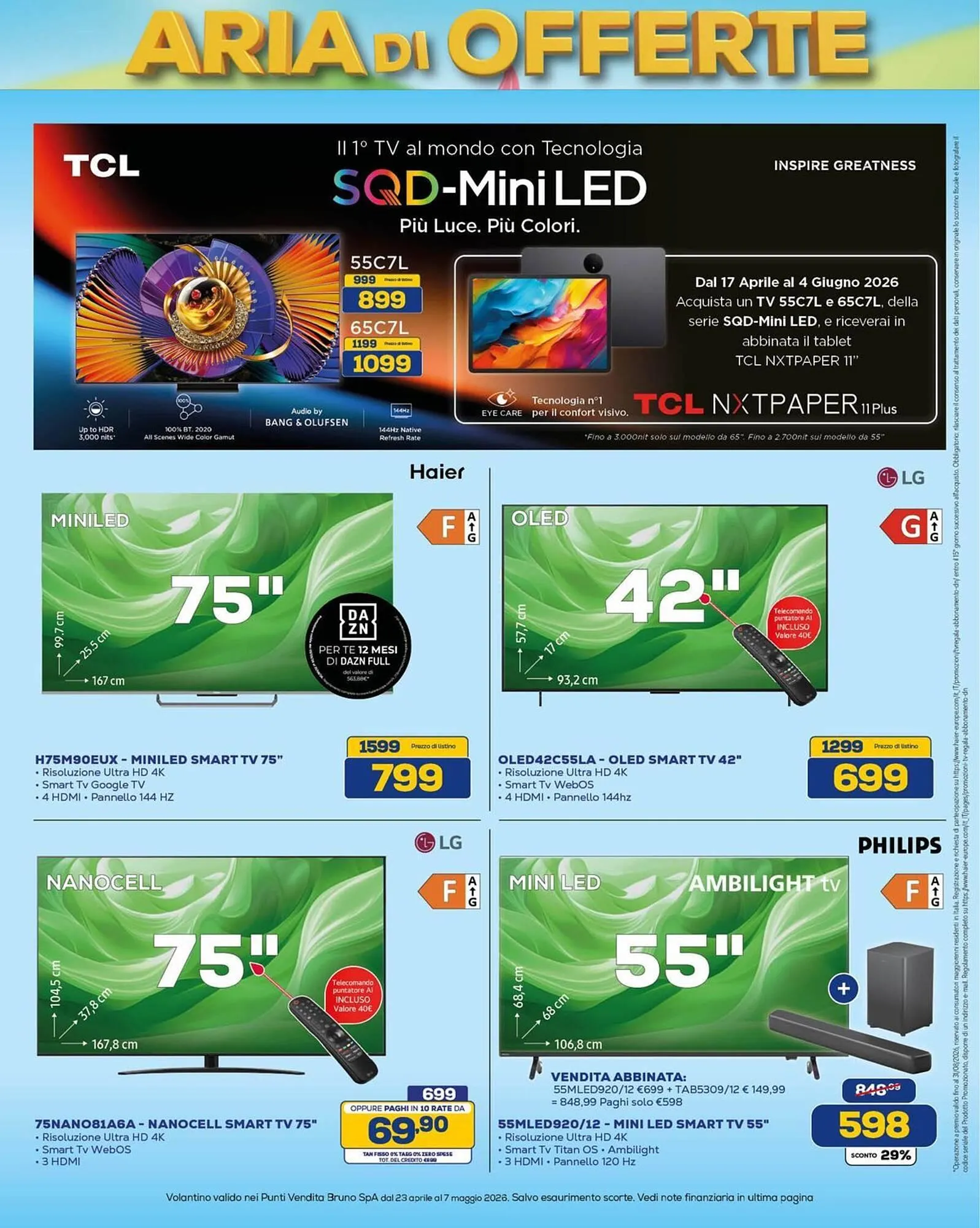 Volantino Euronics da 23 aprile a 7 maggio di 2026 - Pagina del volantino 4