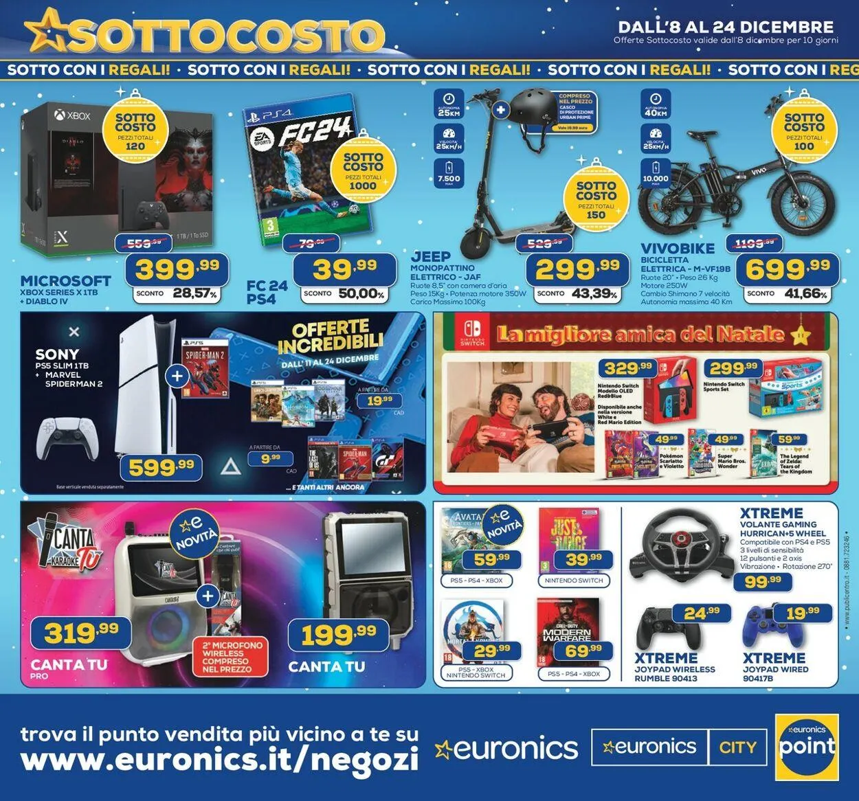 Euronics - Via Walt Disney, 87064, Corigliano Rossano (CS) Volantino attuale da 8 dicembre a 24 dicembre di 2023 - Pagina del volantino 17