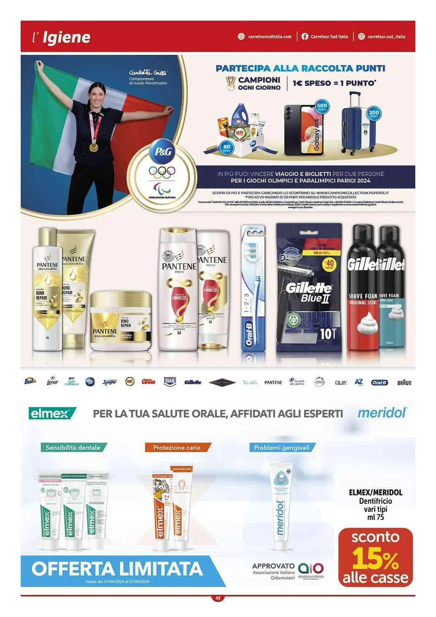 Volantino Carrefour Market da 11 aprile a 20 aprile di 2024 - Pagina del volantino 49