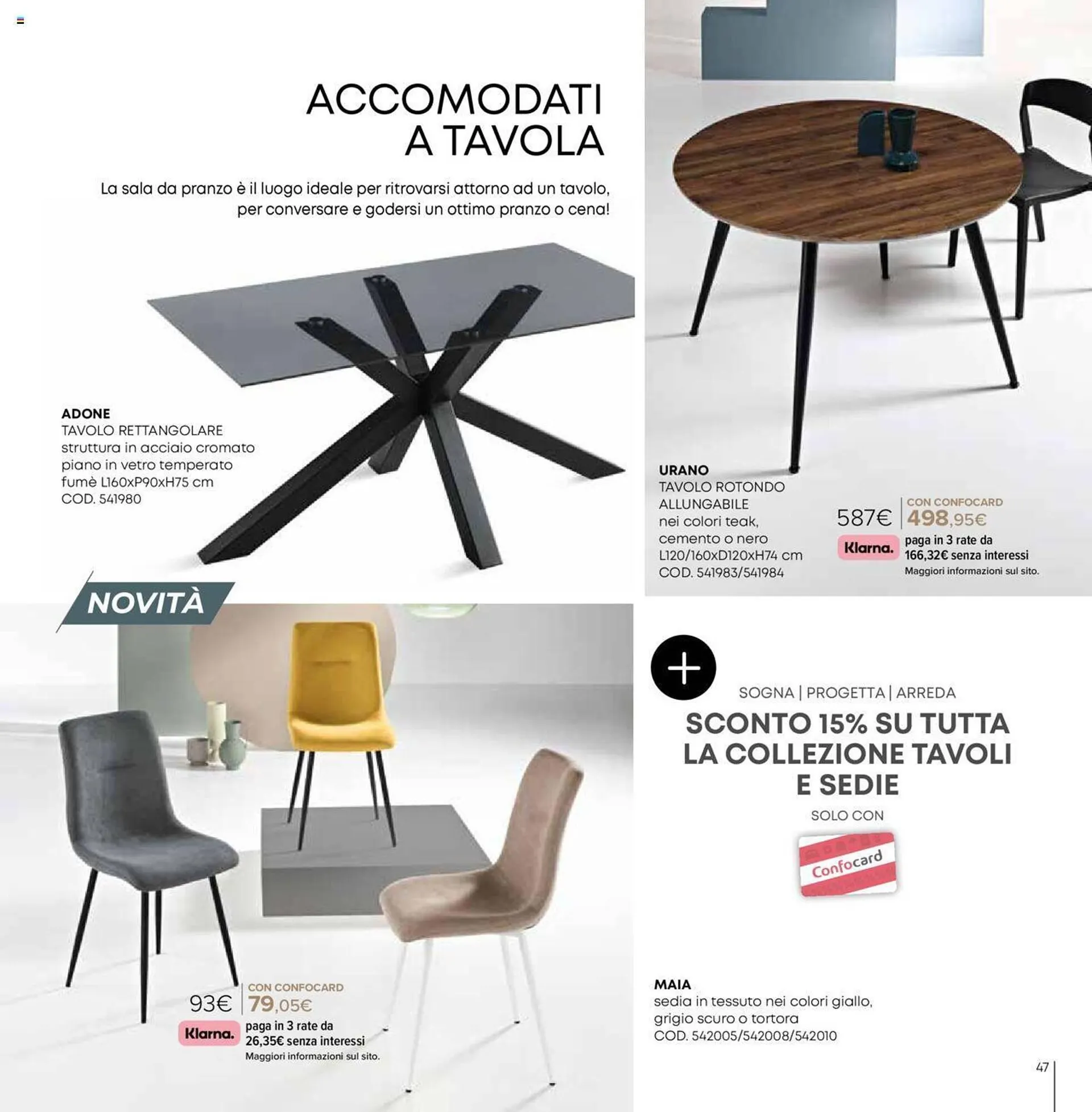 Volantino Conforama da 17 settembre a 17 febbraio di 2025 - Pagina del volantino 47