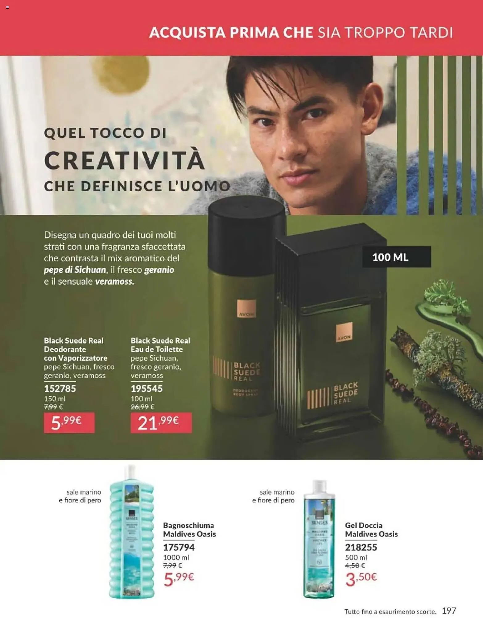 Catalogo Avon da 1 dicembre a 30 dicembre di 2025 - Pagina del volantino 197