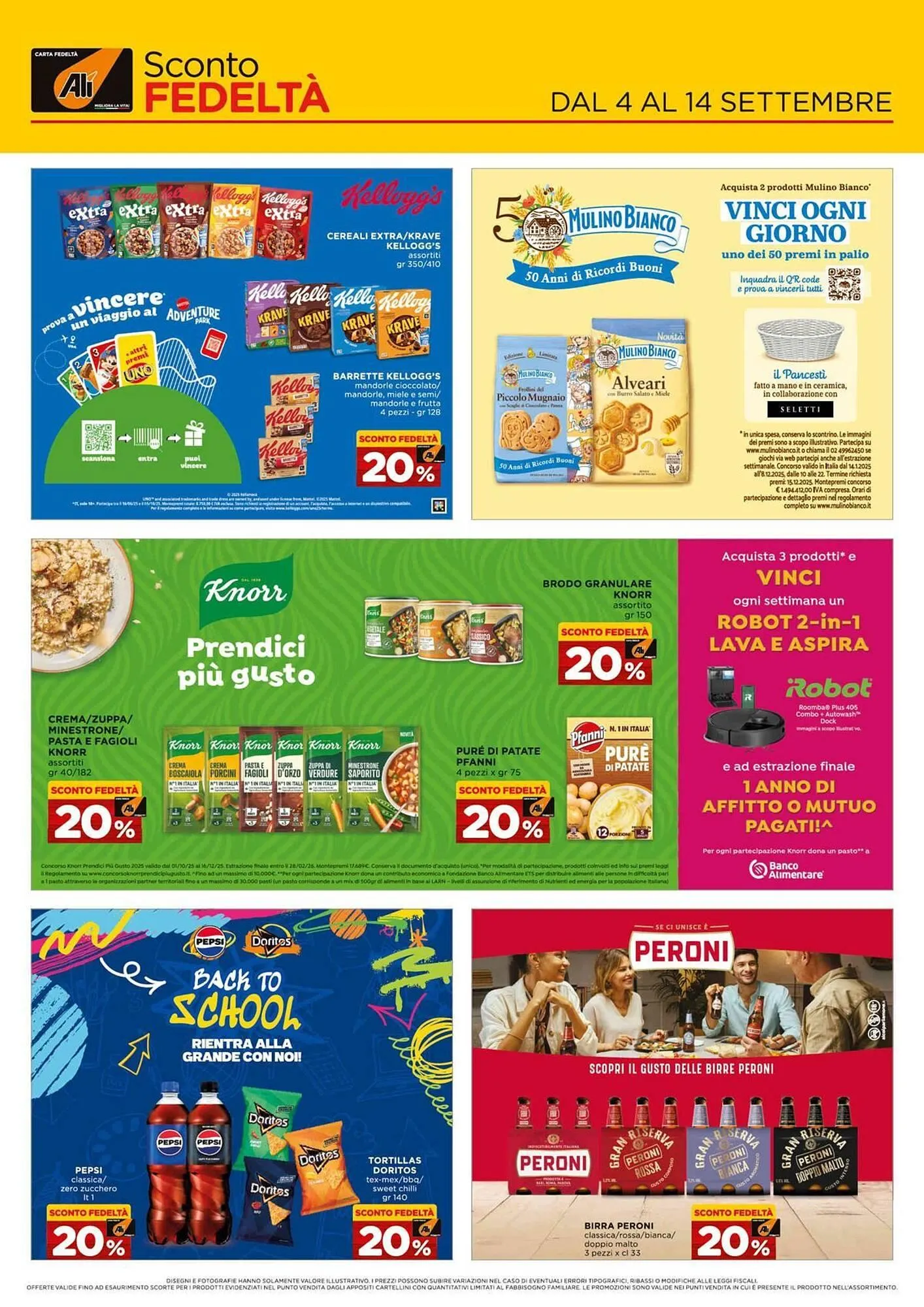 Volantino Alì Supermercati da 4 settembre a 14 settembre di 2025 - Pagina del volantino 1