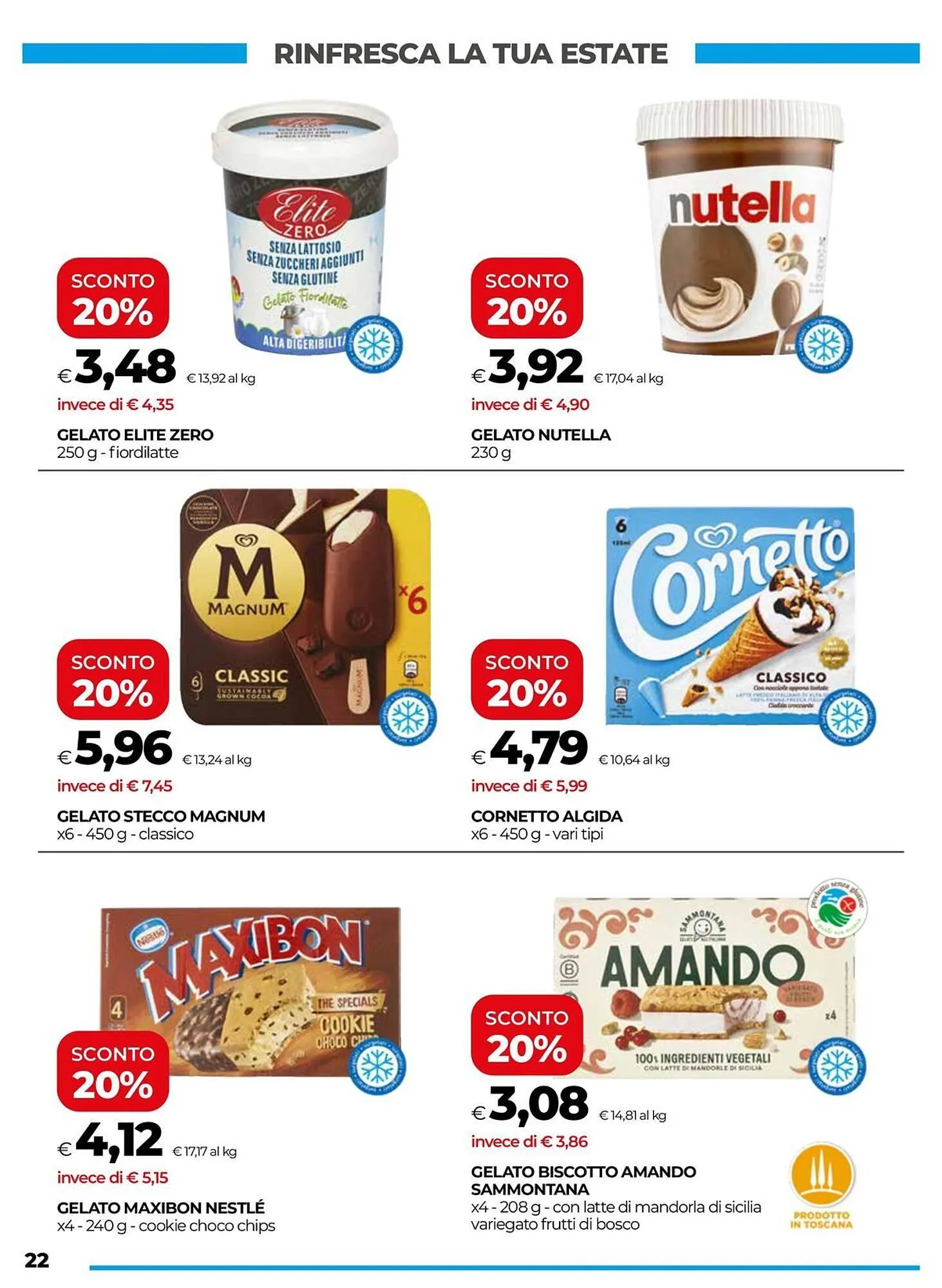 Volantino Unicoop da 5 giugno a 18 giugno di 2025 - Pagina del volantino 22